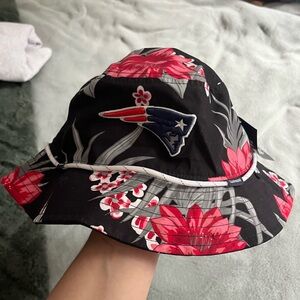 ‘47 Patriots Hawaiian Bucket Hat New with Tags Size S/M
